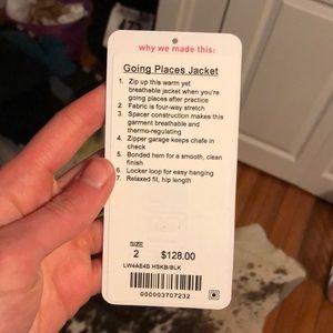 lululemon athletica Jackets & Coats - Lululemon Going Places Jacket 2 lululemon athletica Jackets & Coats - Lululemon Going Places Jacket 2